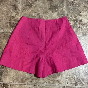 Pink high waisted shorts